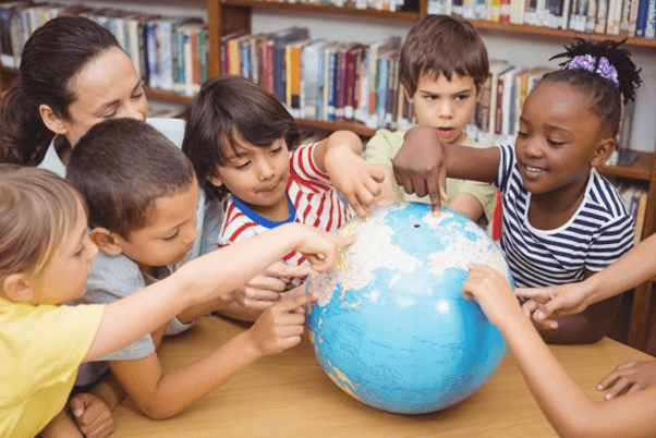 Children learning together